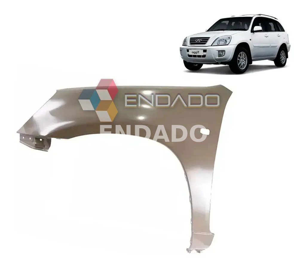 [T008] Tapabarro Izquierdo Para Chery Tiggo 2008-2013 1.6-2.0 Cc