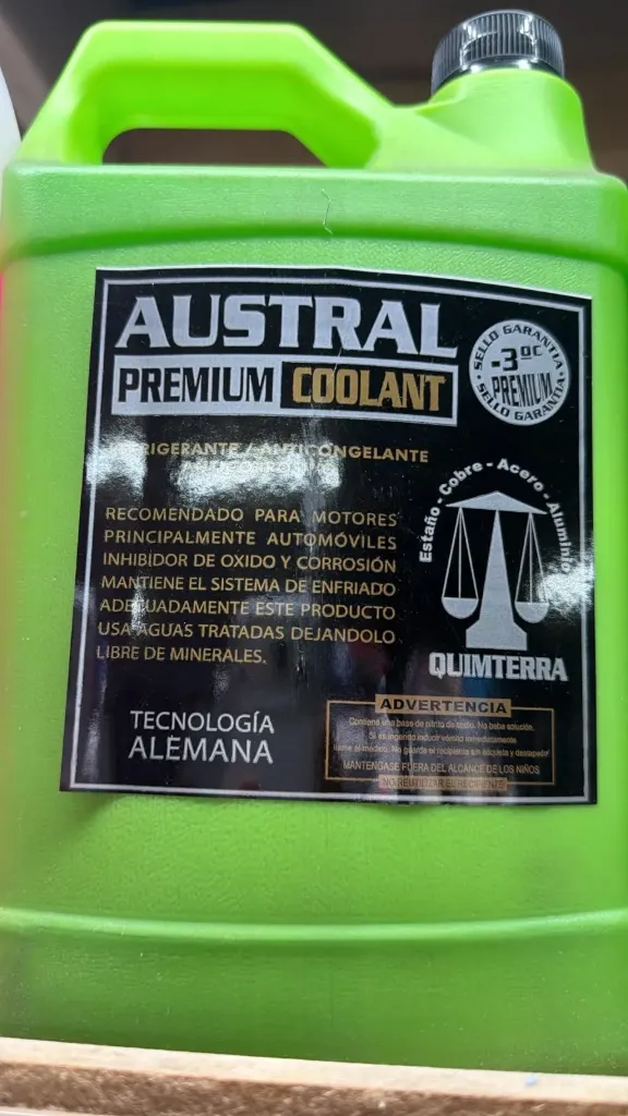 COOLANT AUSTRAL PREMIUM -3° VERDE