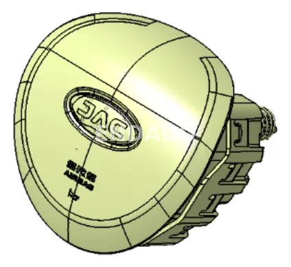 [5820010U1910] Airbag Conductor Jac Js2 Original