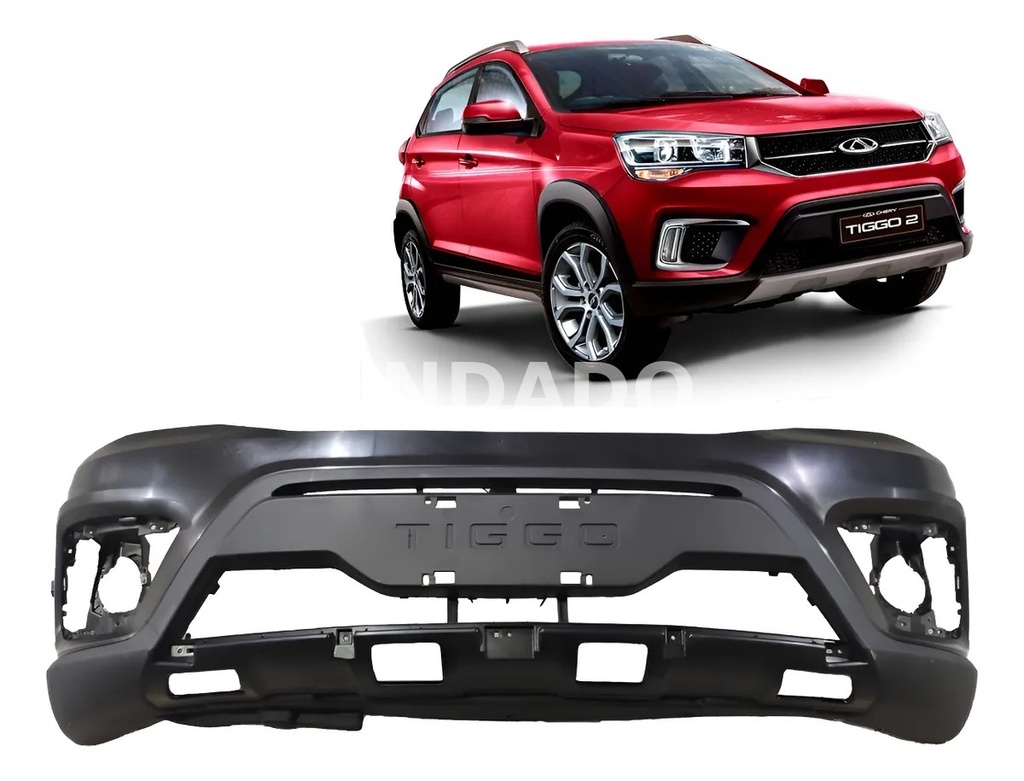 [T7106RC] PARACHOQUE DELANTERO COMPLETO (SUPERIOR+INFERIOR) CHERY TIGGO 2 