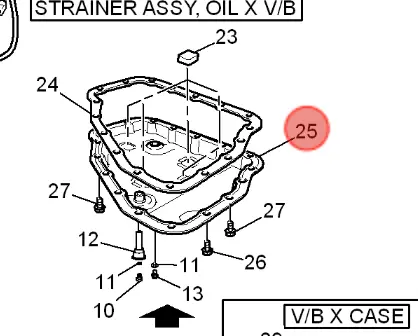 CARTER DE CAJA AUTOMATICA 350//360//MG 5//MG GT// MG ZS //