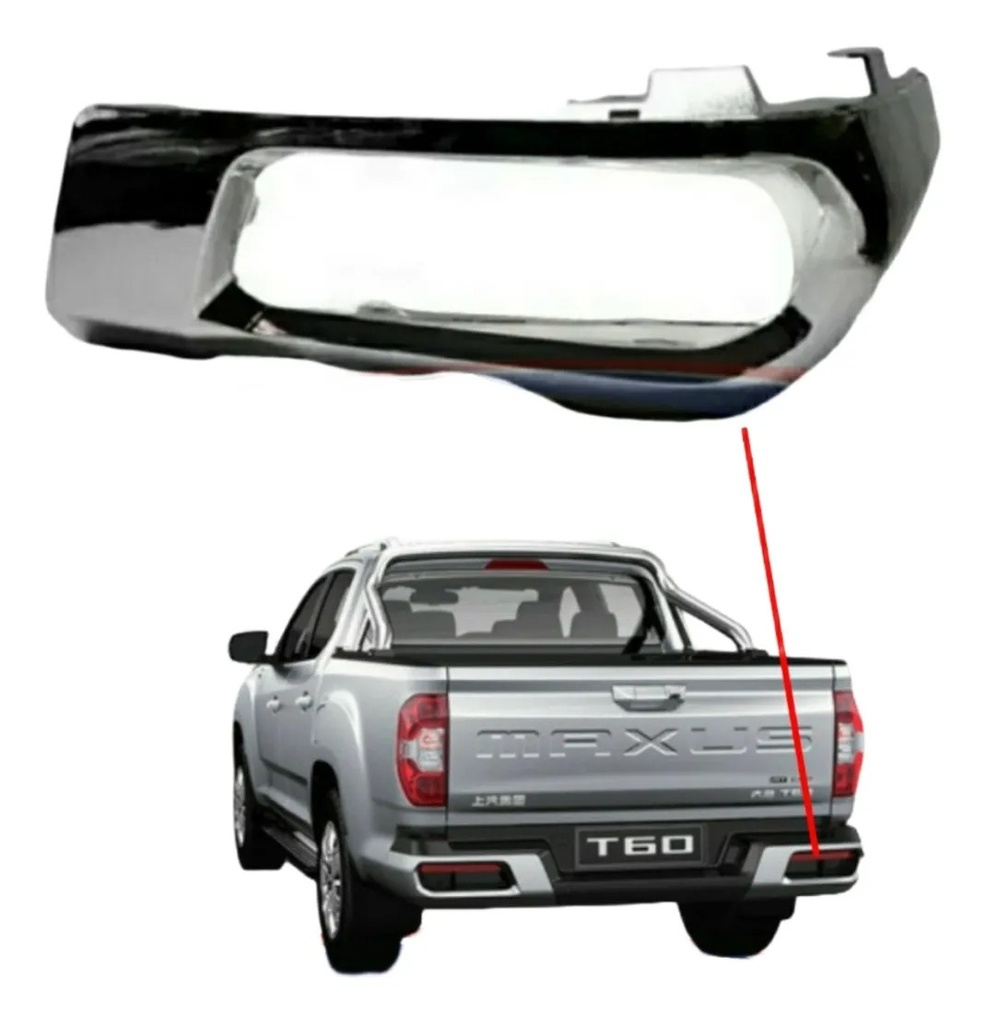 [MAXUS-C00062223-GEN] Corner Trasero Cromado RH MAXUS T60