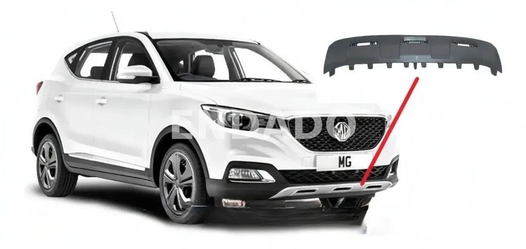 Moldura Inferior Parachoques Delantera MG ZS 2018 2019 2020 2021 2022 2023 2024 2025 Original