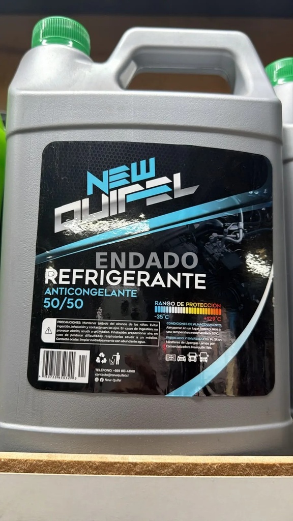 REFRIGERANTE 50% 4L VERDE NQ5050-VERDE